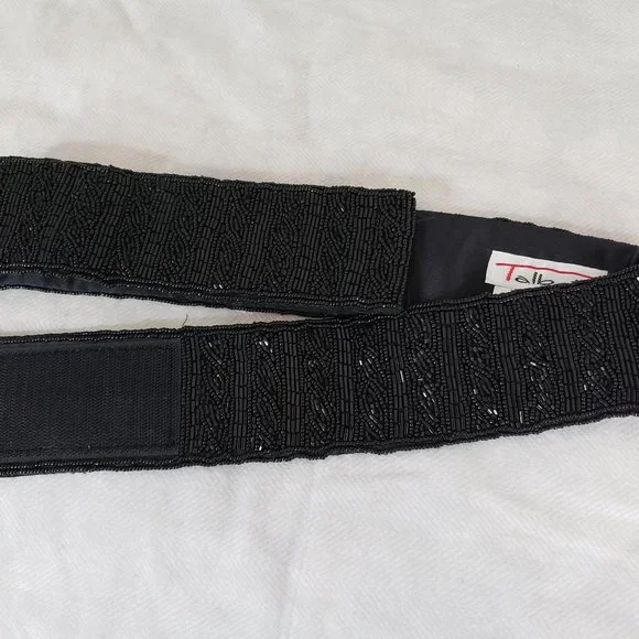 Vintage Black Talbots Belt, Size Small Vintage TALBOTS WOMENS LEATHER Black Belt Sz 40 USA  main image 2